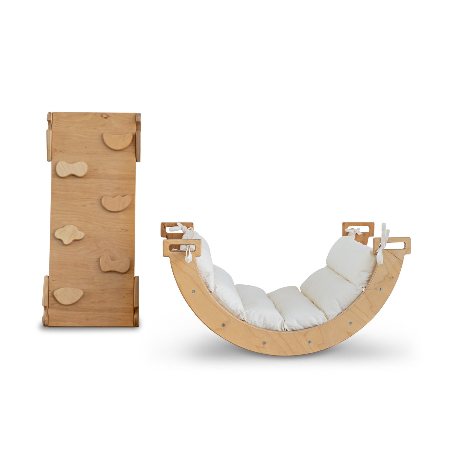 Balance Board Montessori Kletterbogen Babyschaukel Spielzeug
