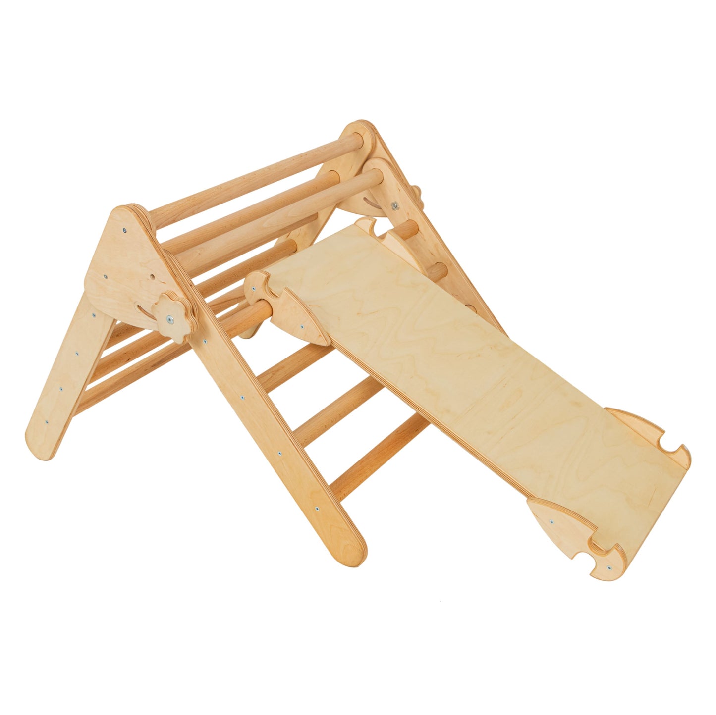 2er Set Climber Pikler Dreieck + Rampe (Mini)