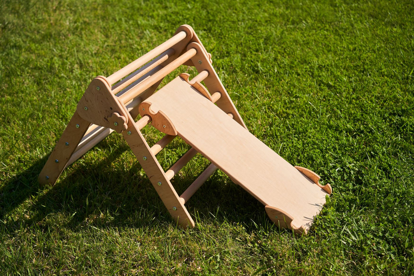 2er Set Climber Pikler Dreieck + Rampe (Mini)
