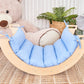 Montessori Baby Rocker Set Arch + Cushion (Min) Bright